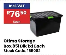 Africa Cash and Carry Otima Storage Box 851 Blk offer