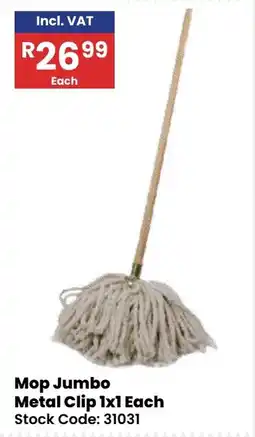 Africa Cash and Carry Mop Jumbo Metal Clip offer