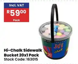 Africa Cash and Carry Hi-Chalk Sidewalk Bucket offer