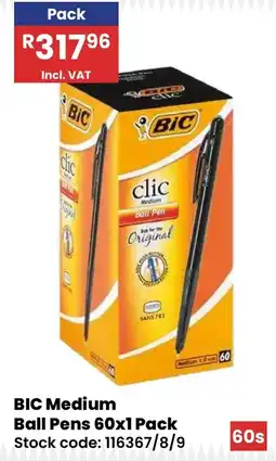 Africa Cash and Carry BIC Medium Ball Pens offer