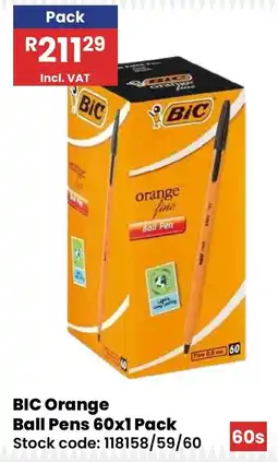 Africa Cash and Carry BIC Orange Ball Pens offer