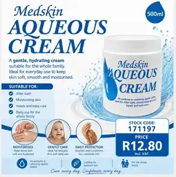 Africa Cash and Carry Medskin aqueous cream offer