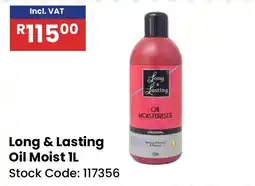 Africa Cash and Carry Long & Lasting Oil Moist 1L offer