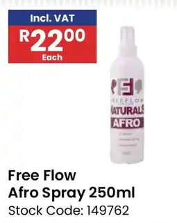 Africa Cash and Carry Free Flow Naturals Afro Spray offer