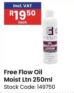 Africa Cash and Carry Free Flow Oil Moist Ltn offer