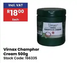 Africa Cash and Carry Virnax Champhor Cream offer