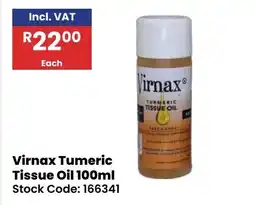 Africa Cash and Carry Virnax Tumeric Tissue Oil offer