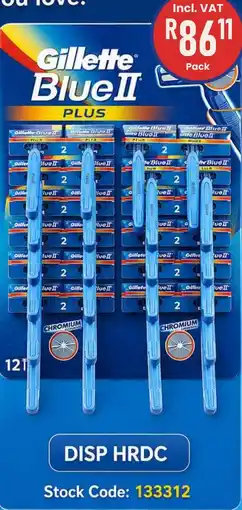 Africa Cash and Carry Gillette Blue II Plus offer