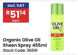 Africa Cash and Carry ORS Organic Olive Oil Sheen Spray offer