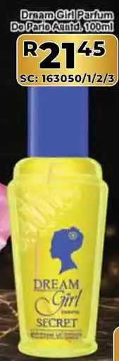 Africa Cash and Carry Dream Girl Parfum De Paris offer