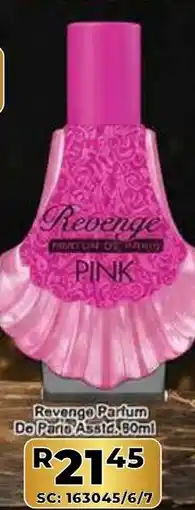 Africa Cash and Carry Revenge Parfum De Paris offer