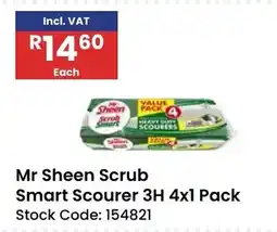 Africa Cash and Carry Mr Sheen Scrub Smart Scourer 3H offer