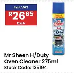 Africa Cash and Carry Mr Sheen H/Duty Oven Cleaner offer