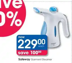 Clicks Safeway Garment Steamer offer