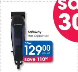 Clicks Safeway Hair Clipper Set offer