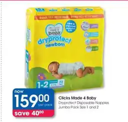 Clicks Clicks Made 4 Baby offer