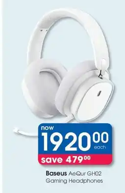 Clicks Baseus AeQur GH02 Gaming Headphones offer