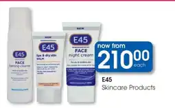 Clicks E45 Skincare Products offer