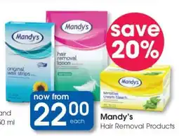 Clicks Mandy's Hair Removal Products offer