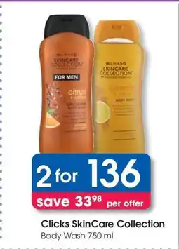 Clicks Clicks SkinCare Collection offer