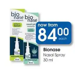 Clicks Bionase Nasal Spray 30 ml offer