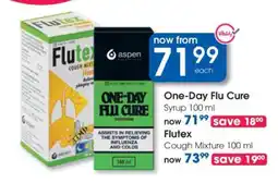 Clicks One-Day Flu Cure offer