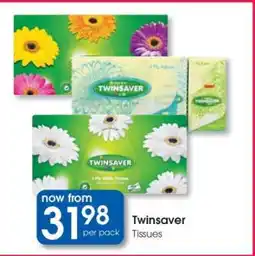 Clicks Twinsaver Tissues offer