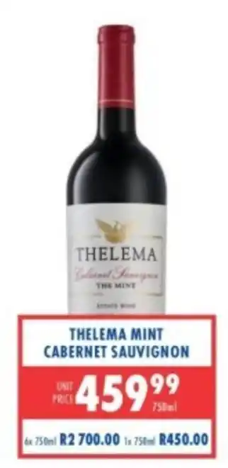 Thelema Mint Cabernet Sauvignon