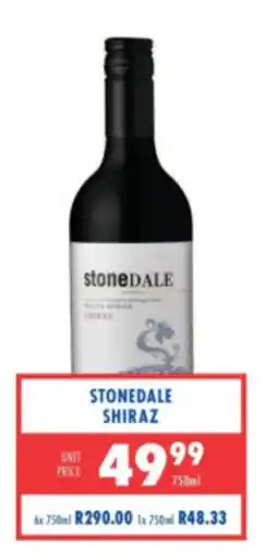 Ultra Liquors Stonedale Shiraz offer