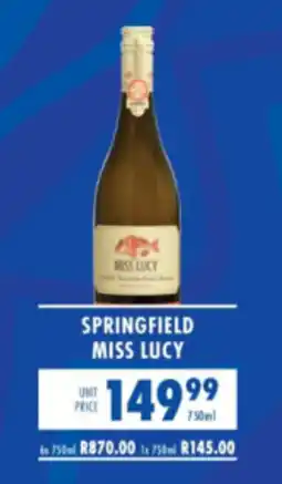 Ultra Liquors Springfield Miss Lucy offer