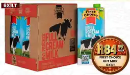 Take 'n Pay First Choice UHT Milk offer