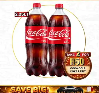 Coca Cola Coke 2.25LT