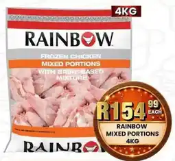 Take 'n Pay Rainbow Frozen Chicken Mixed Portions offer