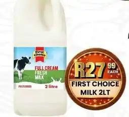 Take 'n Pay First Choice Full Cream Fresh Milk offer