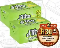 Take 'n Pay D'light fat spread brick offer