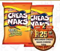 Take 'n Pay Willards Cheas Naks Cheese offer