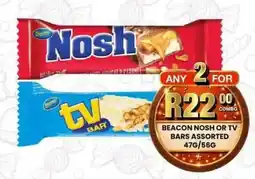 Take 'n Pay Beacon Nosh or TV Bars Assorted offer