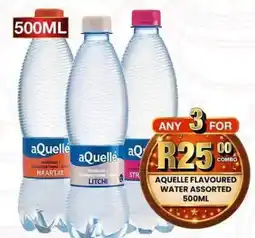 Take 'n Pay aQuelle Flavoured Water Assorted offer