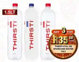 Take 'n Pay THIRSTI STILL OR SPARKLING WATER offer
