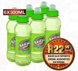 Take 'n Pay Rascals Sports Drink Assorted offer