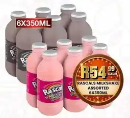 Take 'n Pay Rascals Milkshake Assorted offer