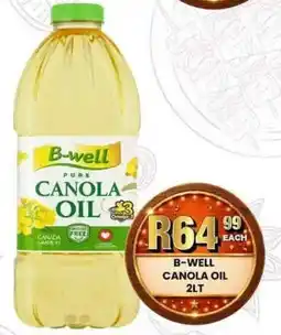 Take 'n Pay B-well Canola Oil offer