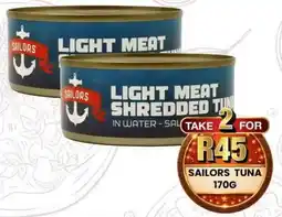 Take 'n Pay Sailors Tuna offer