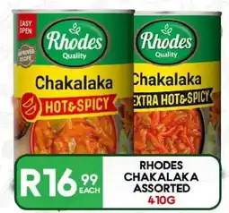Take 'n Pay Rhodes Chakalaka Assorted offer