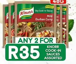 Take 'n Pay Knorr Cook-in Sauces Assorted offer