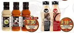 Take 'n Pay Lamzar Sauces Assorted offer
