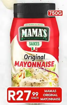 Take 'n Pay Mama's original mayonnaise offer