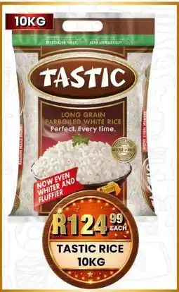 Take 'n Pay TASTIC LONG GRAIN PARBOILED WHITE RICE offer