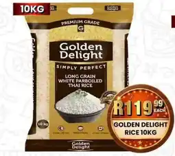 Take 'n Pay Golden Delight Long Grain White Parboiled Thai Rice offer