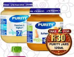 Take 'n Pay Purity jars offer